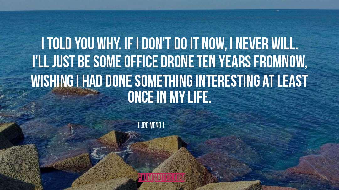 Drone quotes by Joe Meno