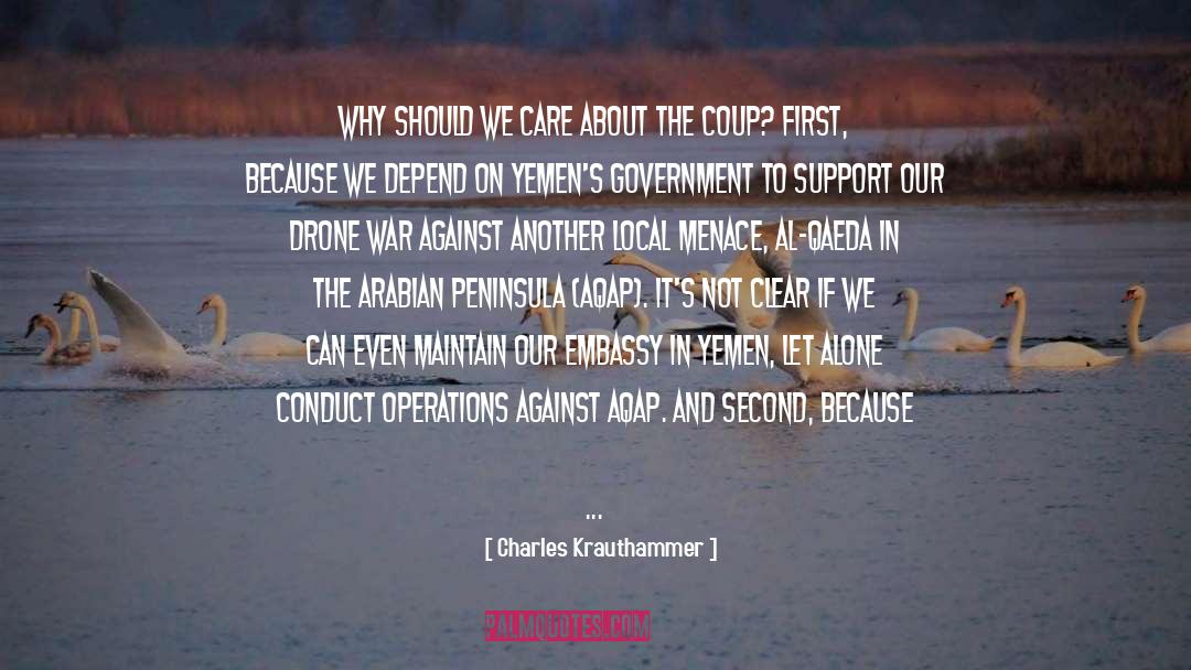 Drone quotes by Charles Krauthammer