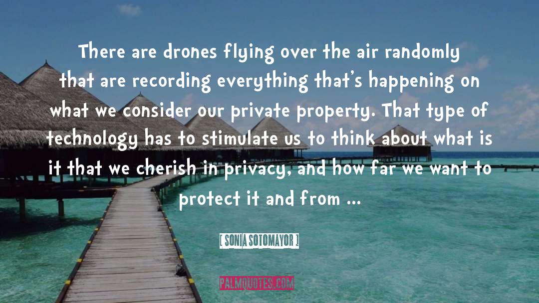 Drones quotes by Sonia Sotomayor
