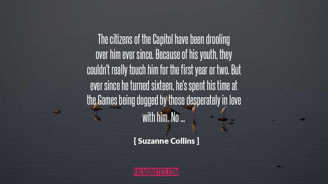 Drooling quotes by Suzanne Collins