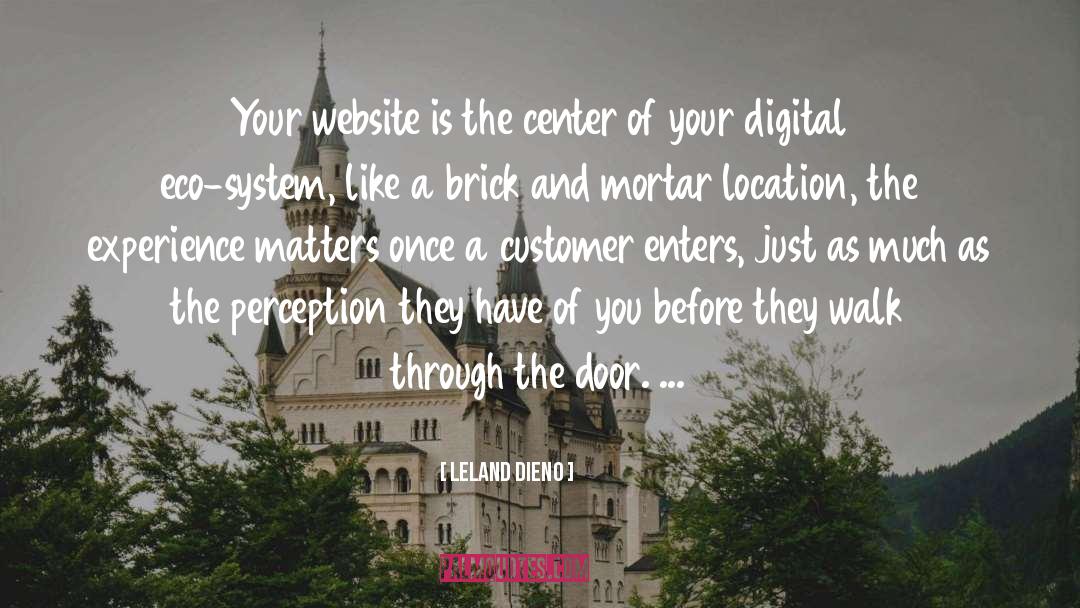 Droople Website quotes by Leland Dieno