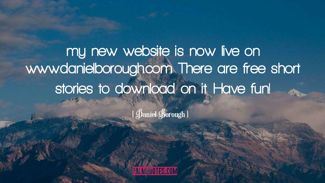 Droople Website quotes by Daniel Borough