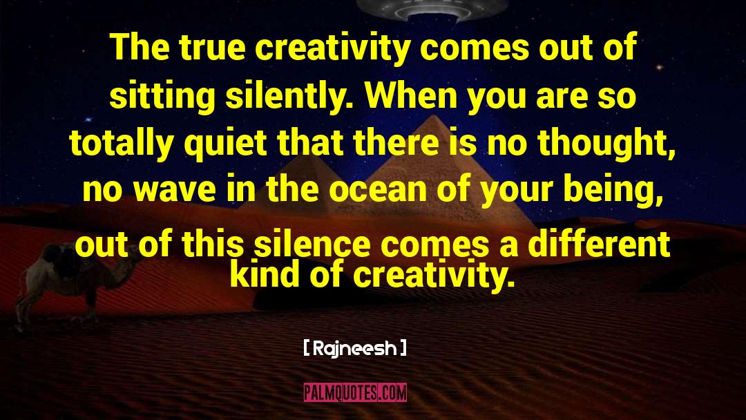 Drop In The Ocean quotes by Rajneesh