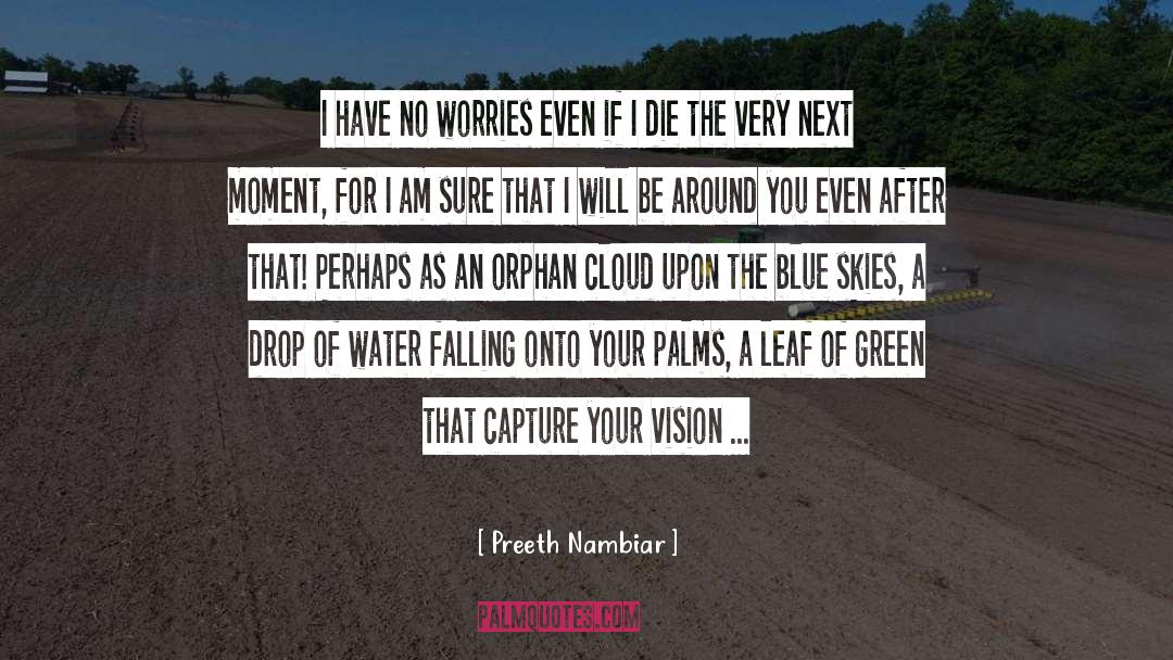 Drop Of Water quotes by Preeth Nambiar