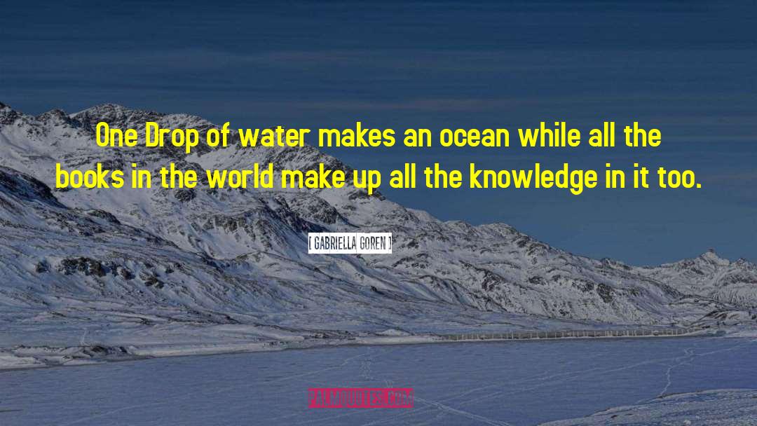 Drop Of Water quotes by Gabriella Goren