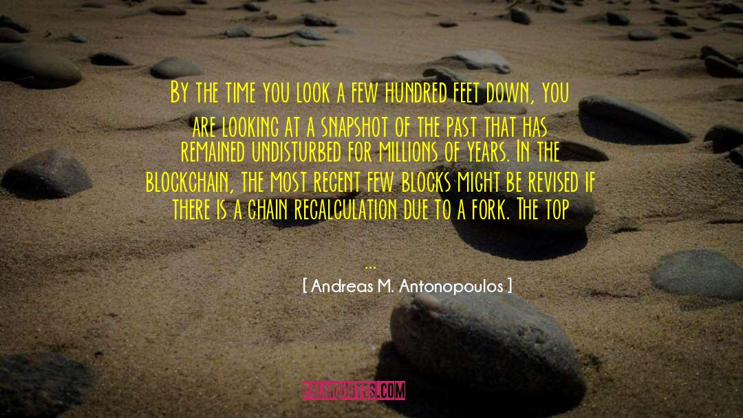 Drop The Past quotes by Andreas M. Antonopoulos