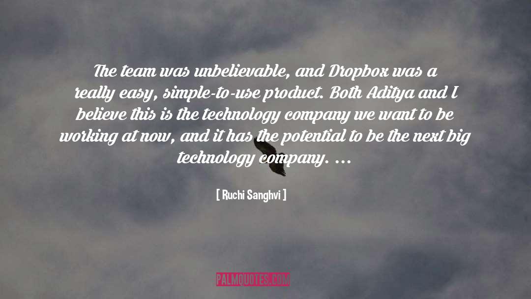 Dropbox quotes by Ruchi Sanghvi