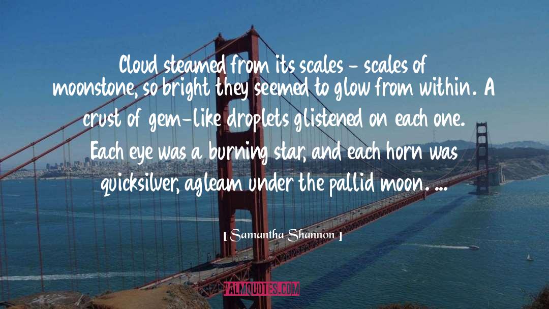 Droplets quotes by Samantha Shannon