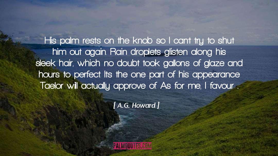 Droplets quotes by A.G. Howard