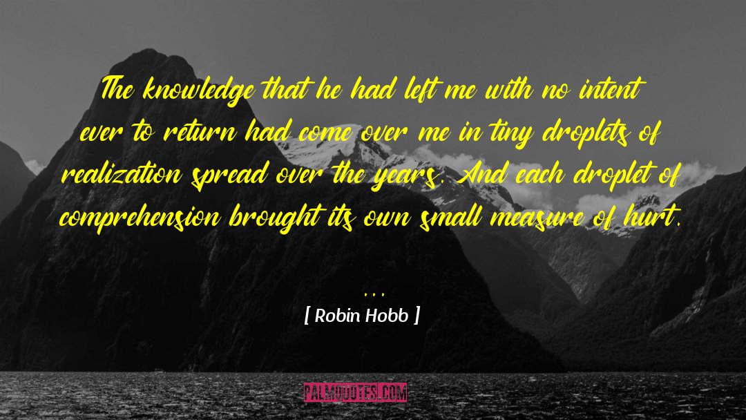 Droplets quotes by Robin Hobb