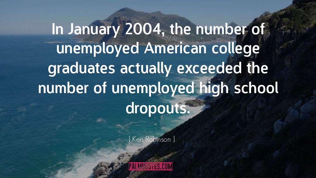 Dropouts quotes by Ken Robinson