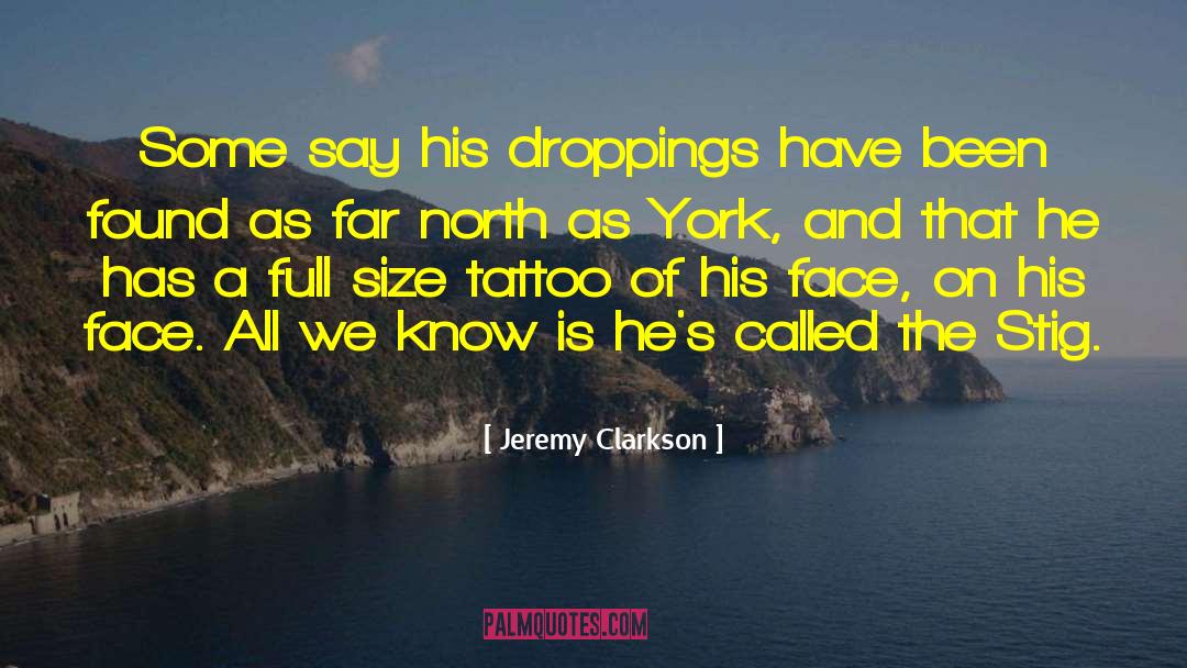 Droppings quotes by Jeremy Clarkson