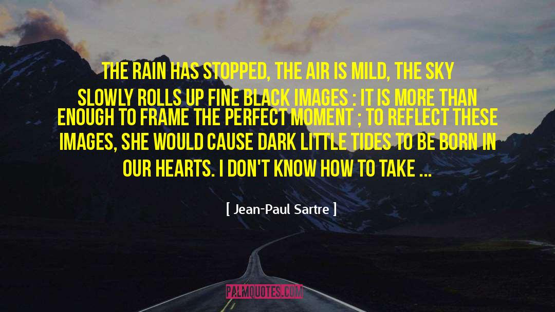Drops Of Rain quotes by Jean-Paul Sartre