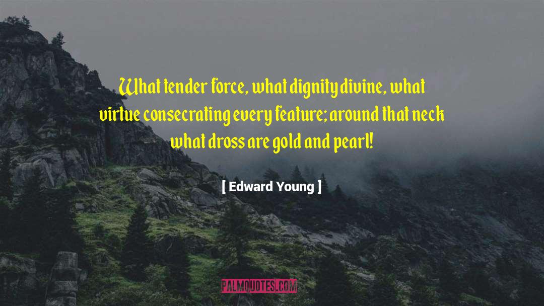 Dross quotes by Edward Young