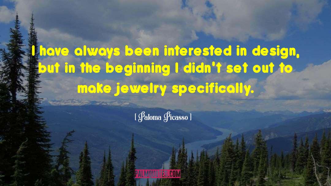 Droste Jewelry quotes by Paloma Picasso