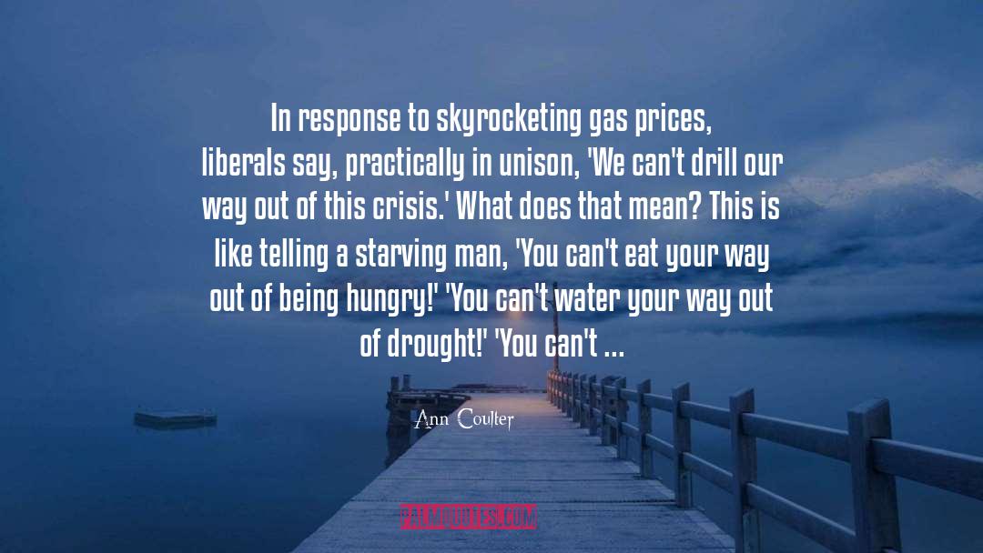 Drought quotes by Ann Coulter