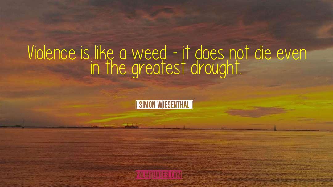 Drought quotes by Simon Wiesenthal