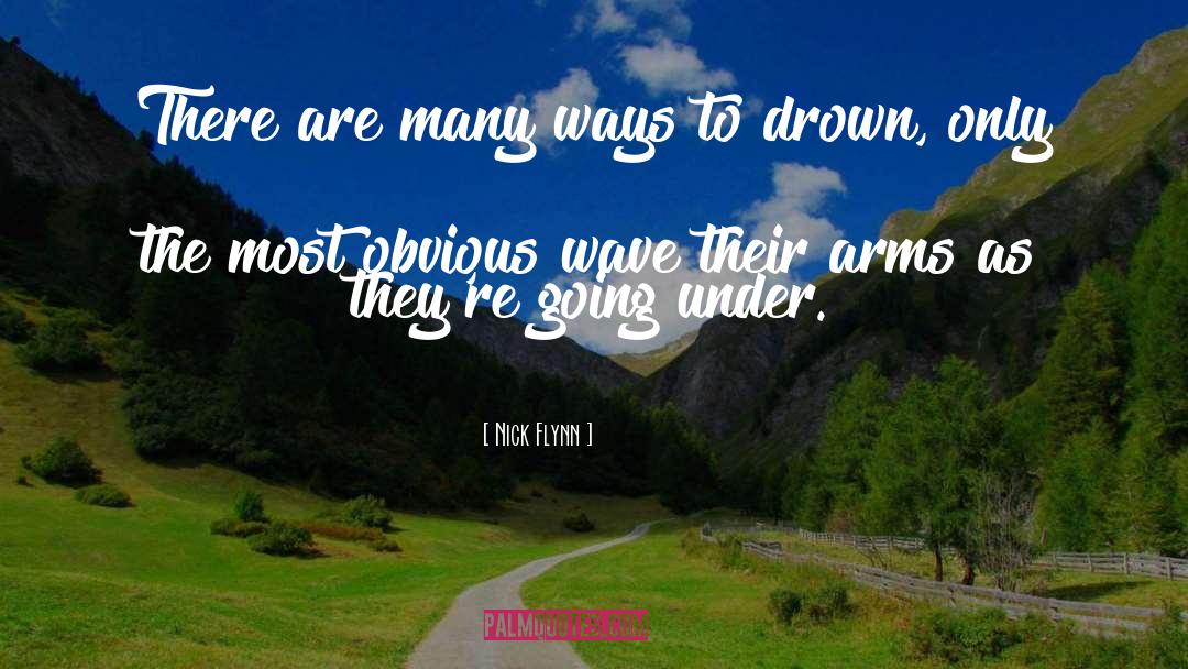 Drown quotes by Nick Flynn