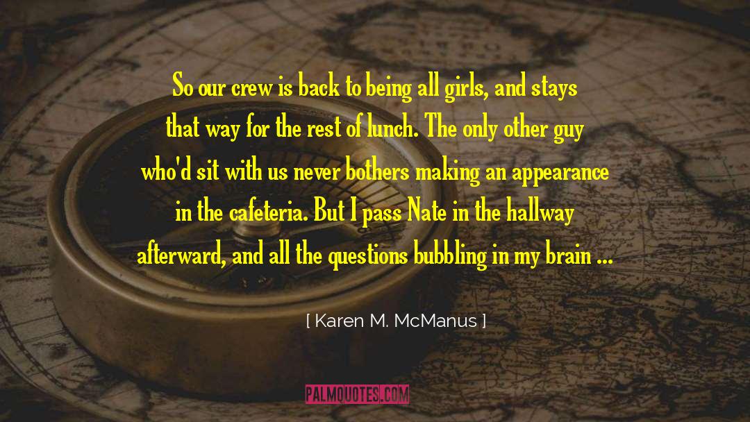 Drowning Girls quotes by Karen M. McManus