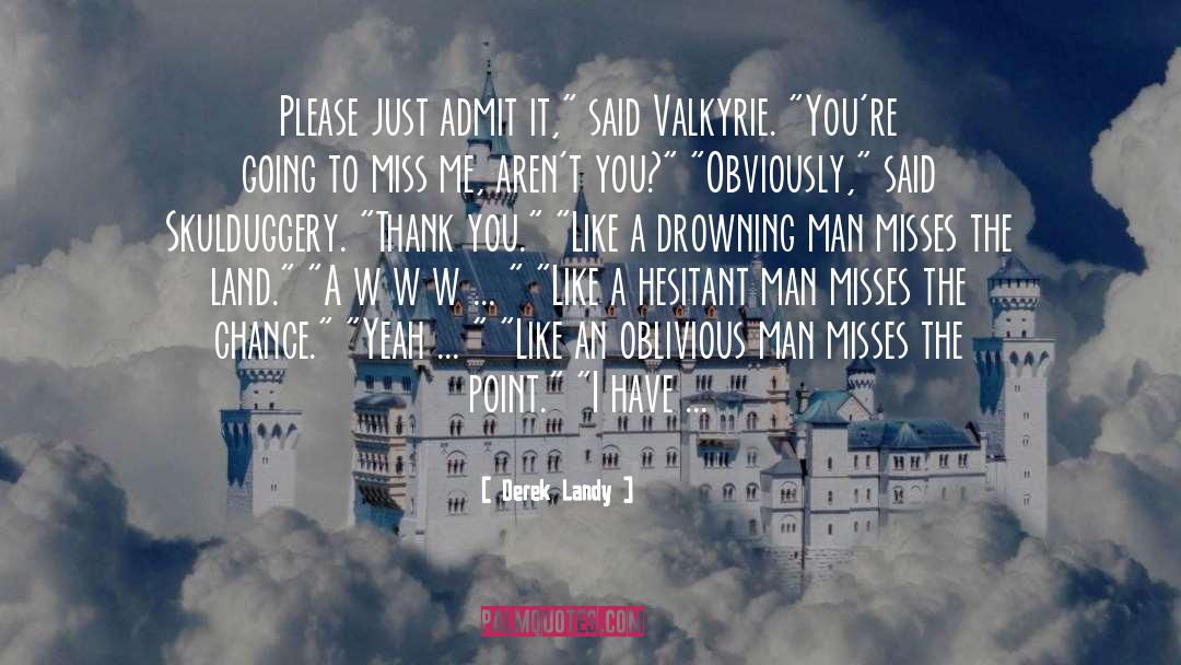 Drowning quotes by Derek Landy