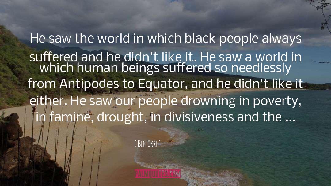 Drowning quotes by Ben Okri