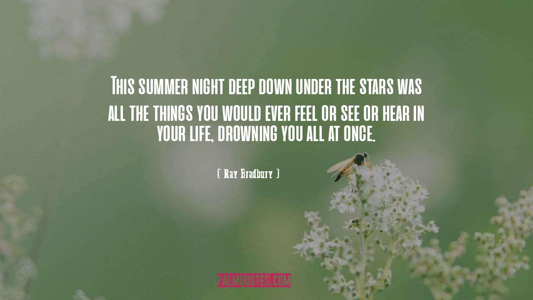 Drowning quotes by Ray Bradbury