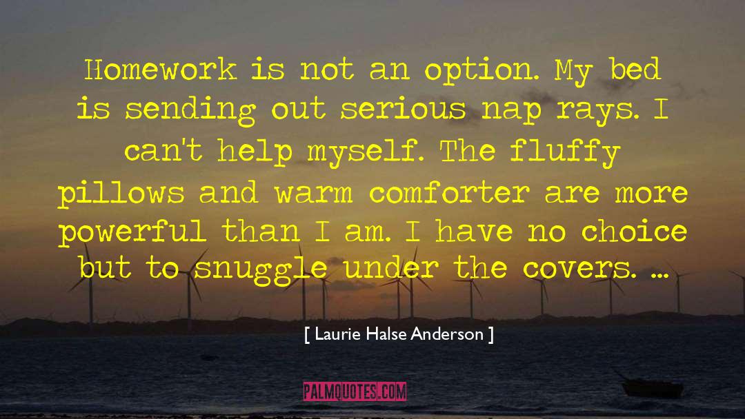 Drowsiness quotes by Laurie Halse Anderson