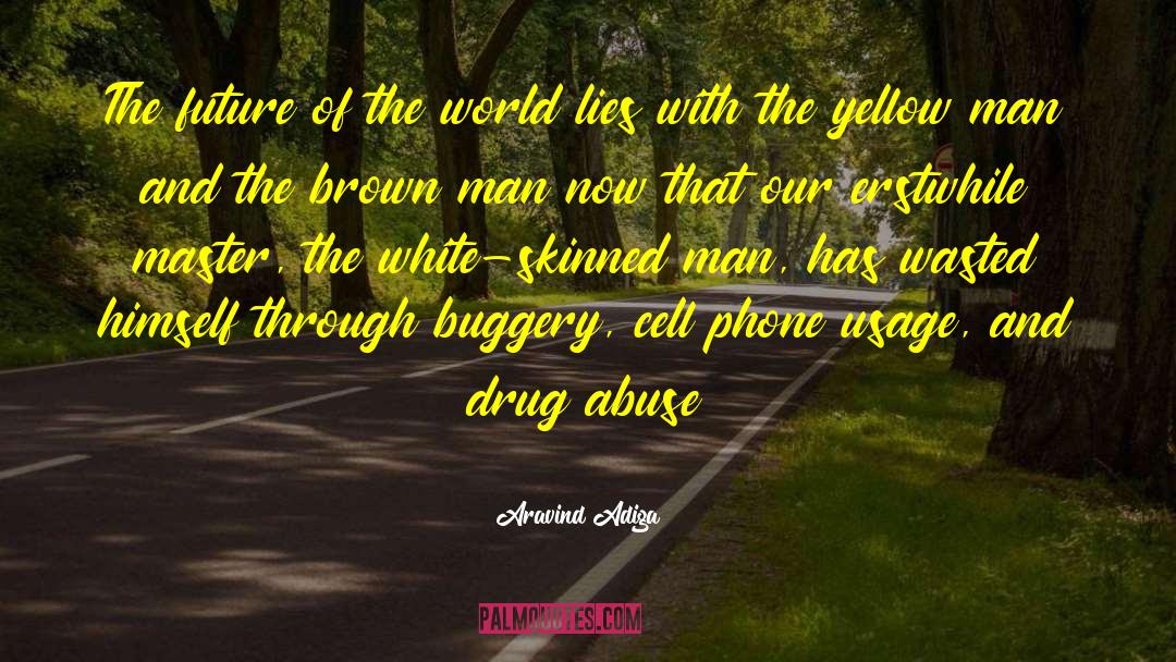 Drug Abuse quotes by Aravind Adiga