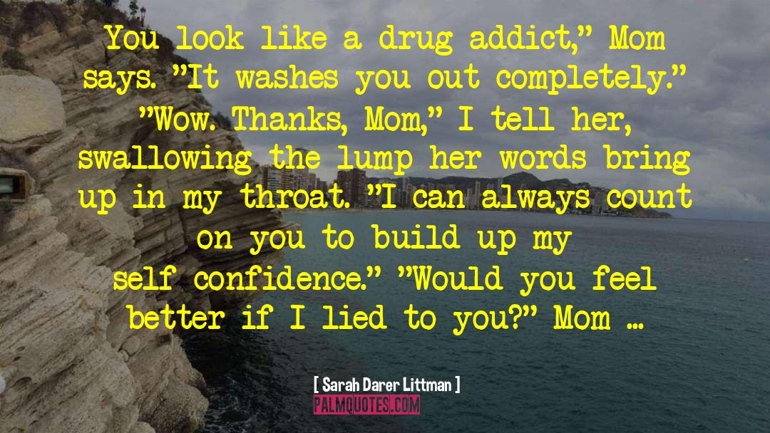 Drug Addict quotes by Sarah Darer Littman