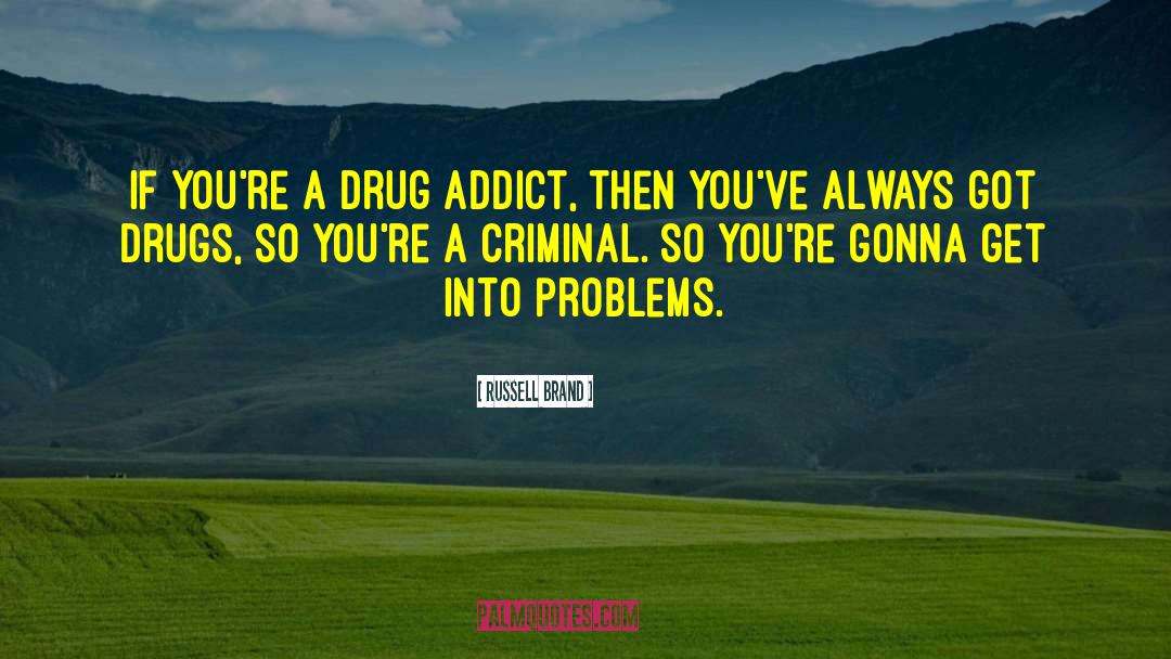 Drug Addict quotes by Russell Brand