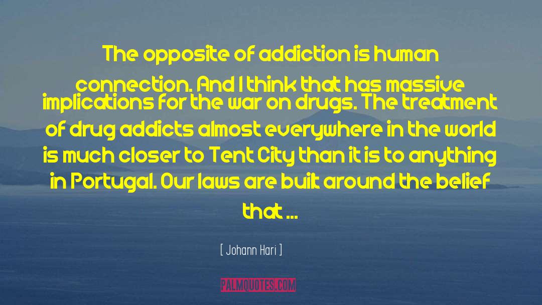 Drug Addicts quotes by Johann Hari