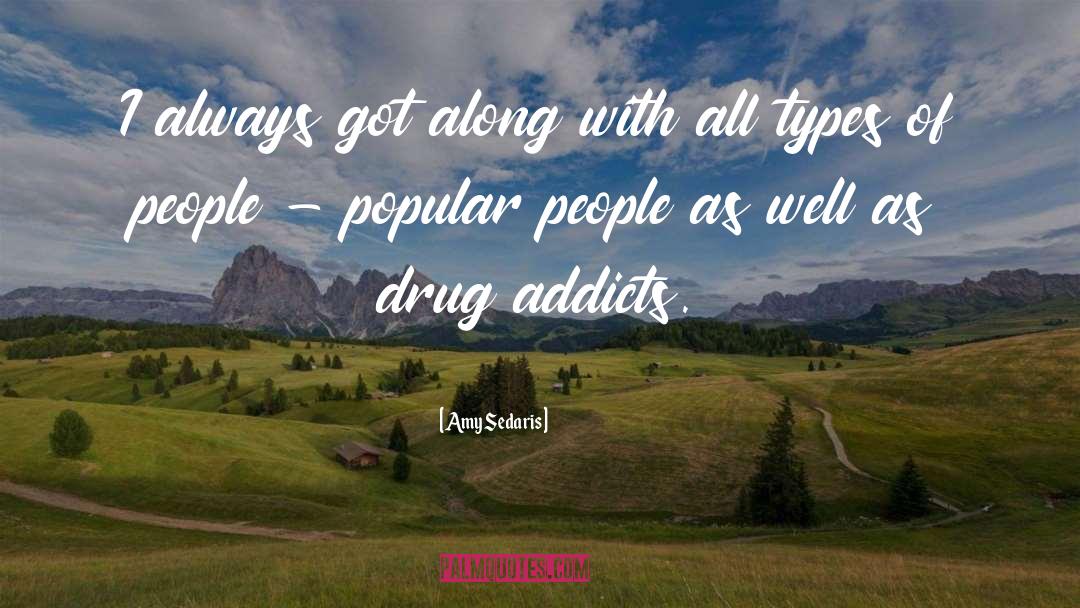Drug Addicts quotes by Amy Sedaris