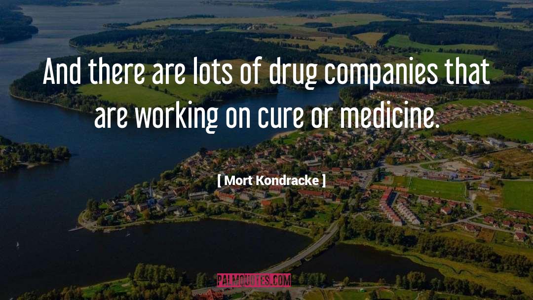Drug Companies quotes by Mort Kondracke