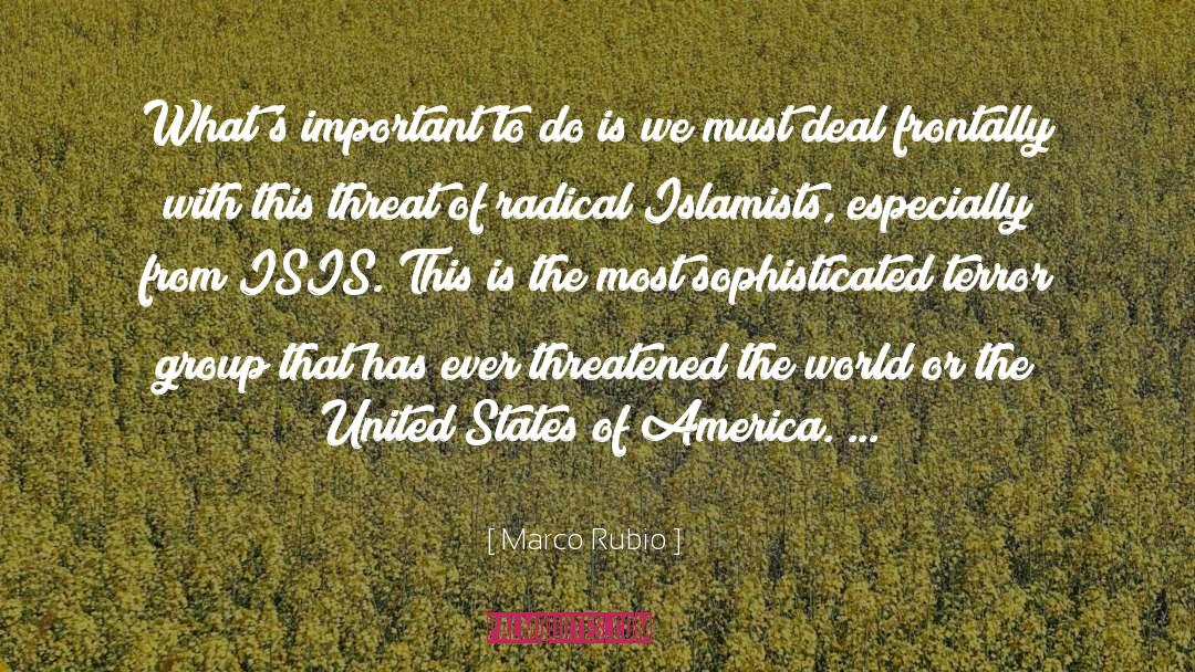 Drug Deal quotes by Marco Rubio