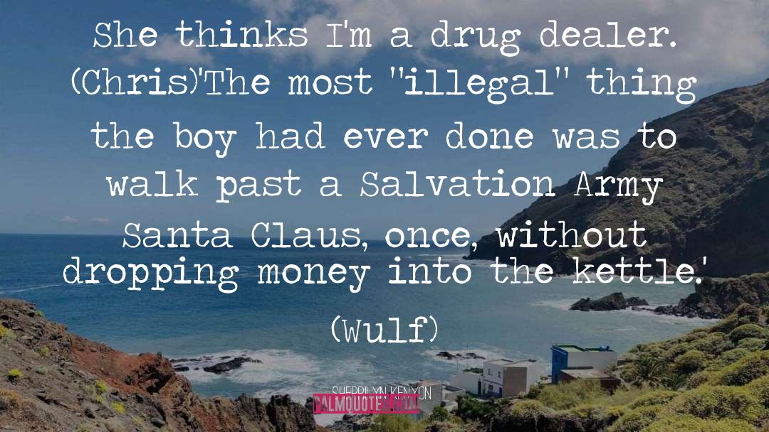 Drug Dealers quotes by Sherrilyn Kenyon