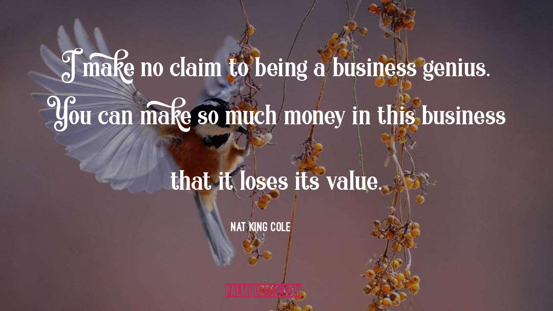 Drug Money quotes by Nat King Cole