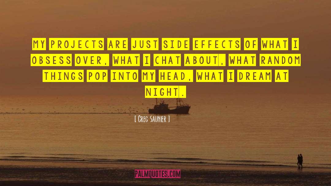 Drug Side Effects quotes by Greg Saunier