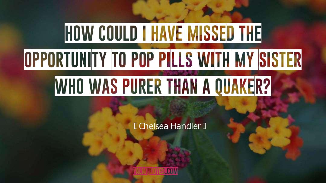Drug Smuggling quotes by Chelsea Handler