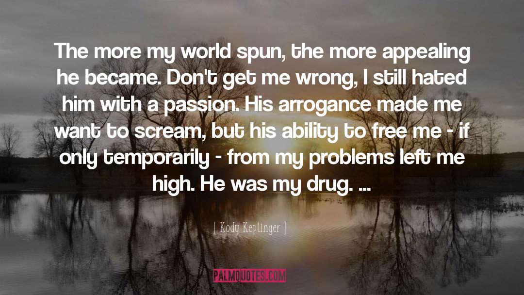 Drug User quotes by Kody Keplinger