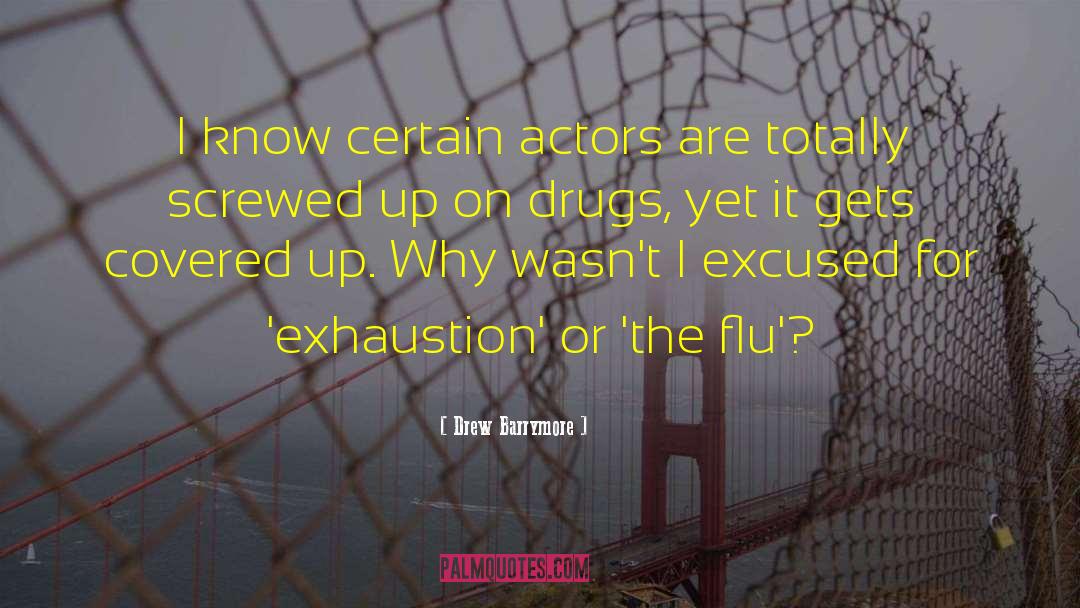 Drug User quotes by Drew Barrymore