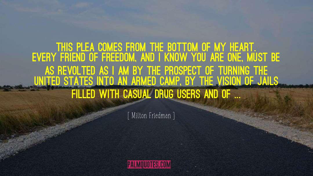Drug War quotes by Milton Friedman