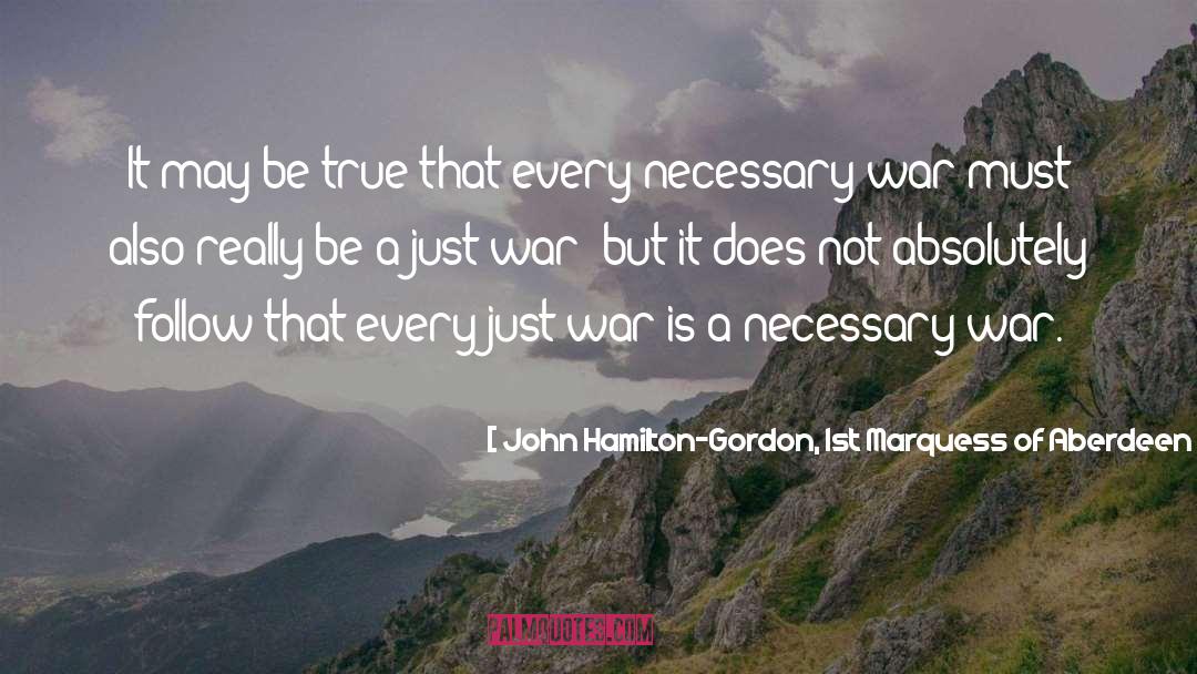 Drug War quotes by John Hamilton-Gordon, 1st Marquess Of Aberdeen And Temair