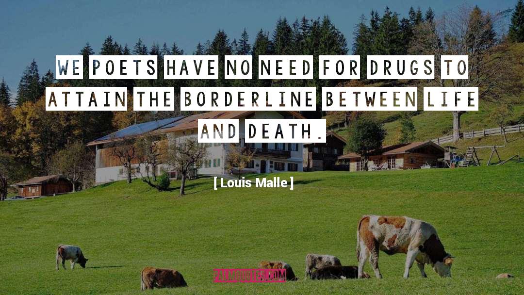 Drugs Destroy Lives quotes by Louis Malle