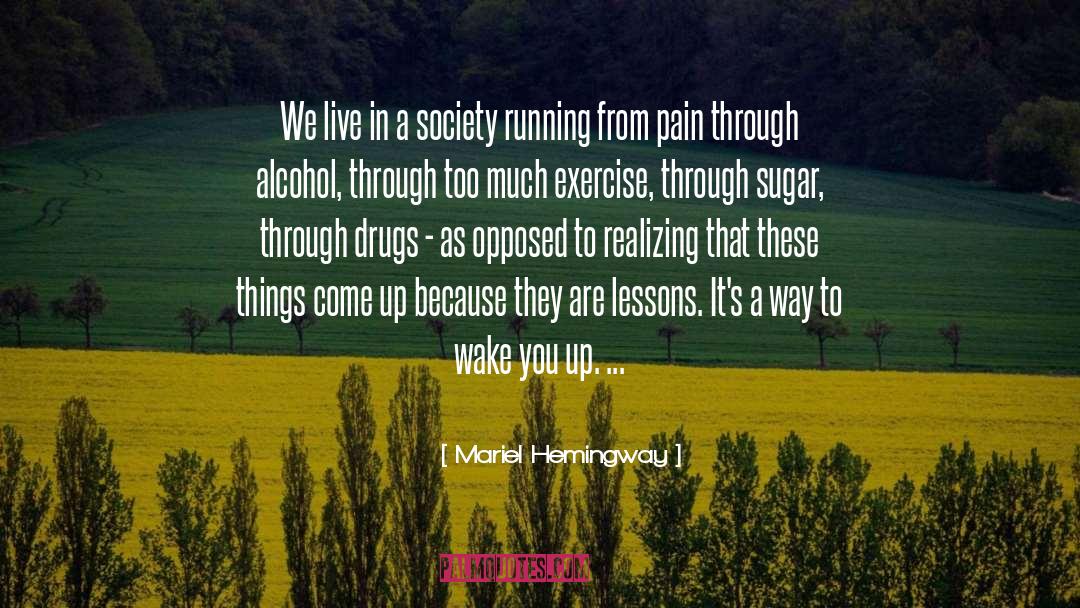 Drugs In Prison quotes by Mariel Hemingway