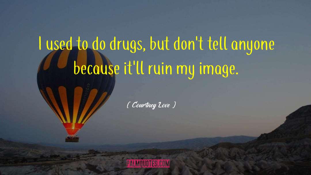 Drugs Kill Families quotes by Courtney Love