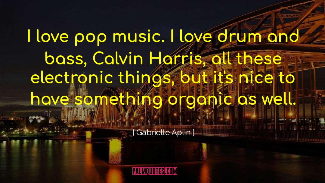 Drum And Bass quotes by Gabrielle Aplin