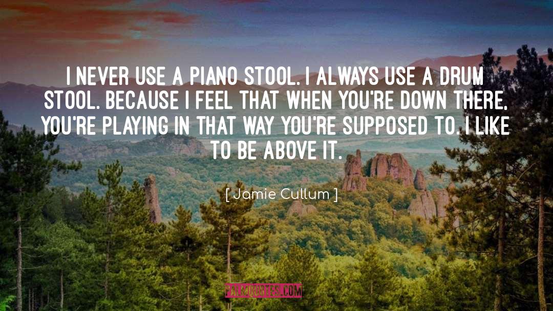 Drum quotes by Jamie Cullum