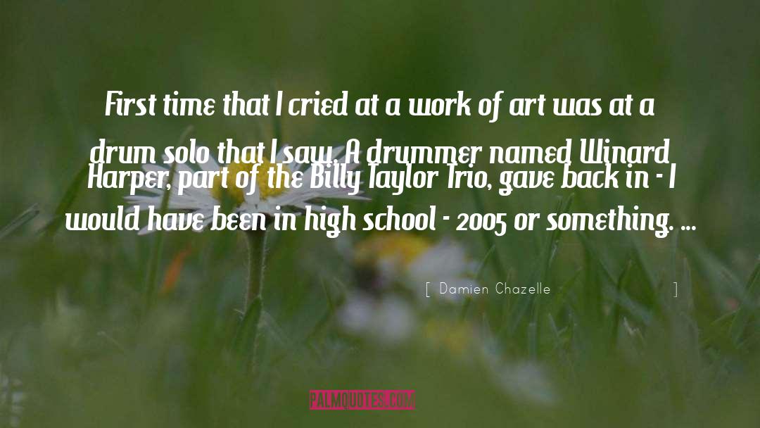 Drum quotes by Damien Chazelle