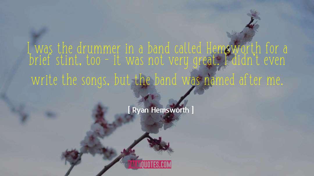 Drummer quotes by Ryan Hemsworth