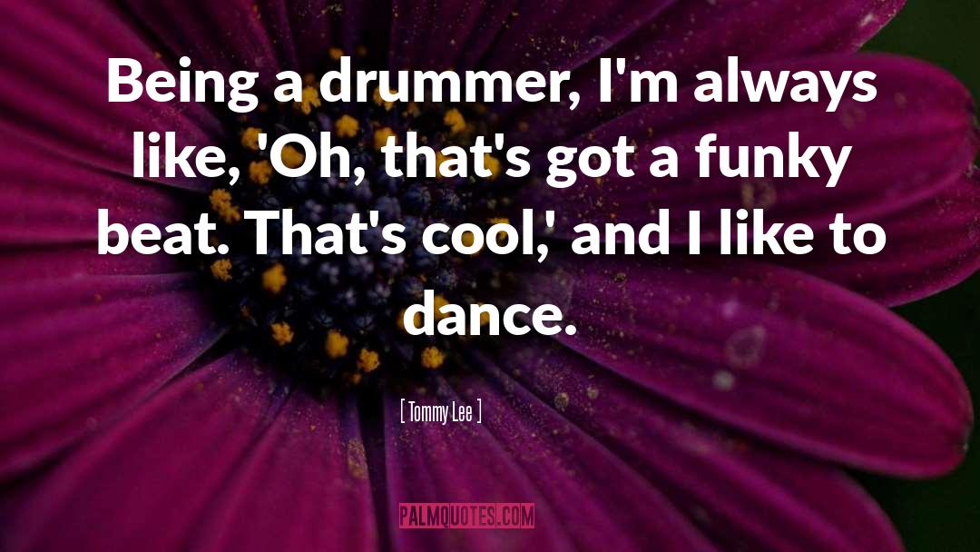 Drummer quotes by Tommy Lee